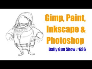 Gimp, Paint, Inkscape & Photoshop