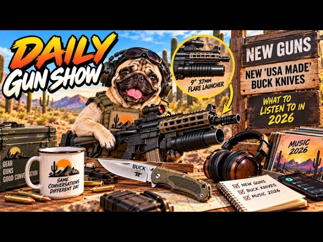 New Guns, New USA-Made Buck Knives, and What to Listen to in 2026