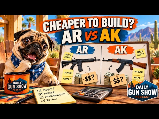 Daily Gun Show DIY – Is It Cheaper to Build an AR or an AK?
